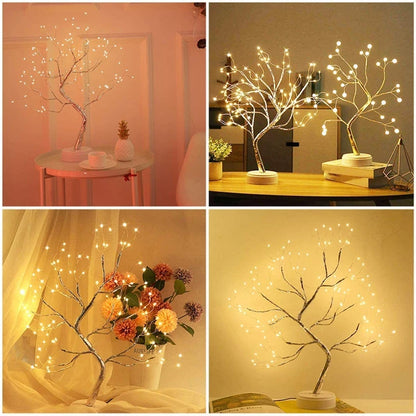 Warm & Elegant Tree Light - Perfect for a Mother's Touch in Home Decor