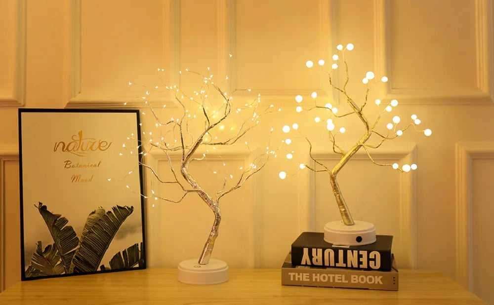 Warm & Elegant Tree Light - Perfect for a Mother's Touch in Home Decor