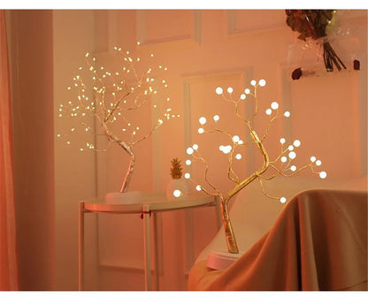 Warm & Elegant Tree Light - Perfect for a Mother's Touch in Home Decor