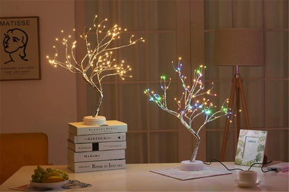 Warm & Elegant Tree Light - Perfect for a Mother's Touch in Home Decor