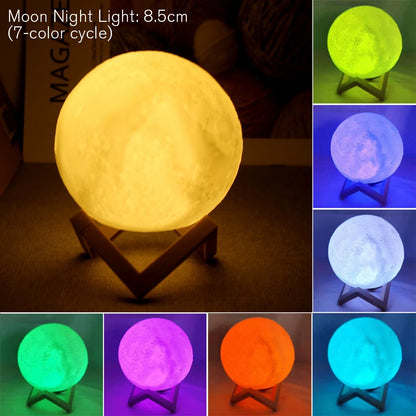 Moon LED Night Light, the perfect Gift!