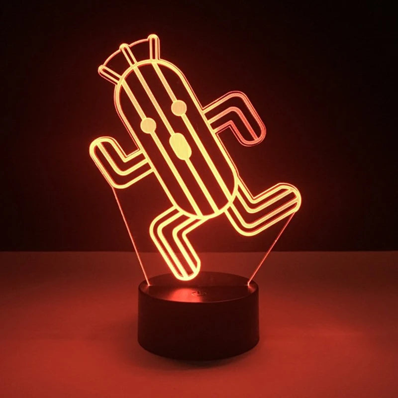 Whimsical Glow 3D Lamp Collection- For the Young and Young at Heart