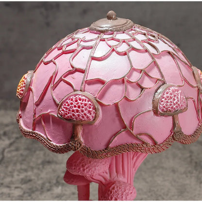 Bedside Flower, Mushroom Retro Table Night Lamp