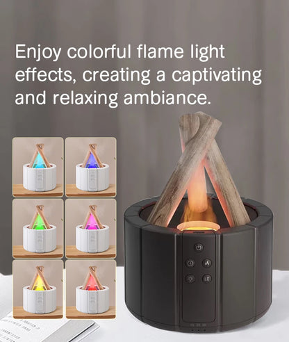 Bonfire Simulated, Flame Aroma Diffuser.