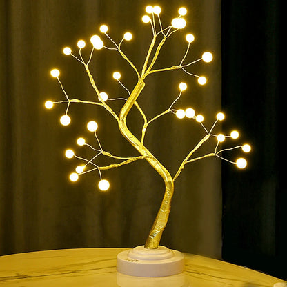 Cherry Blossom LED Tree- Elegant Ambient Light for Moms' Relaxing Corner