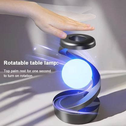 Creative 3D Levitating Ball Lamp, with Wireless Phone Charge