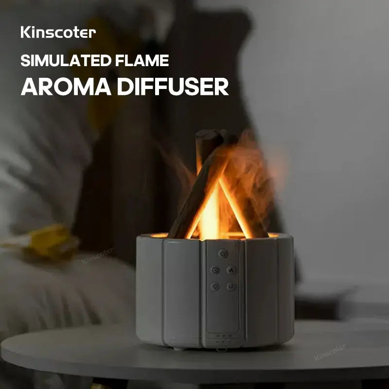 Bonfire Simulated, Flame Aroma Diffuser.