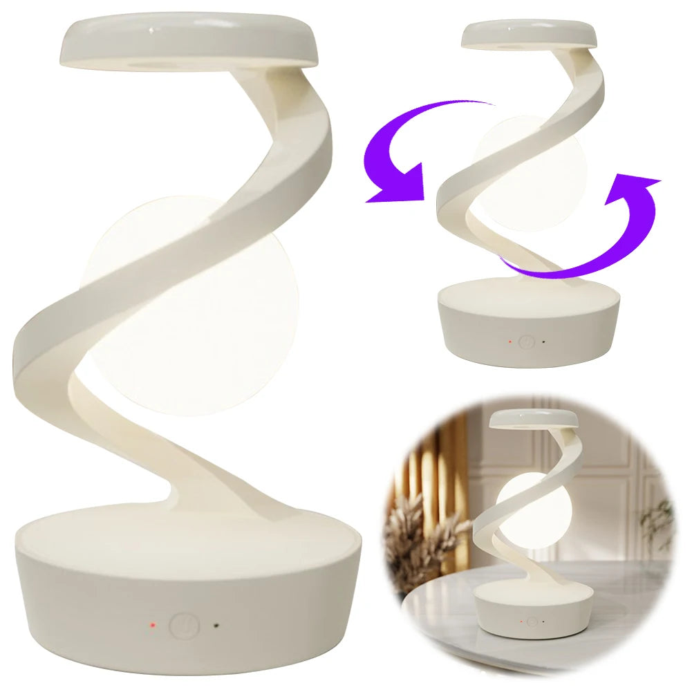 Creative 3D Levitating Ball Lamp, with Wireless Phone Charge