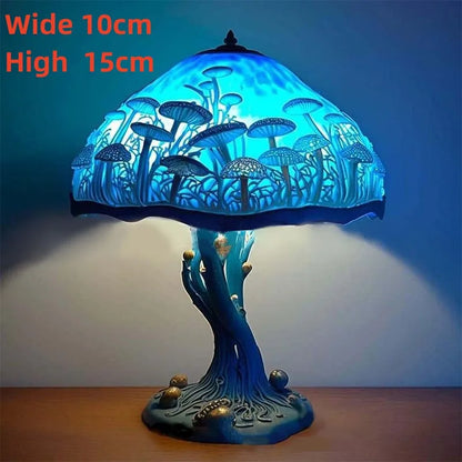 Bedside Flower, Mushroom Retro Table Night Lamp