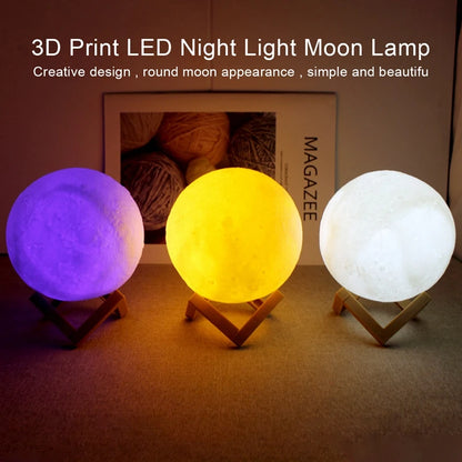 Moon LED Night Light, the perfect Gift!