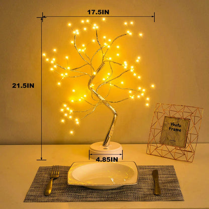 Elegant Mini Tree Lamp - A warm, Inviting Touch for Moms' Special Spaces